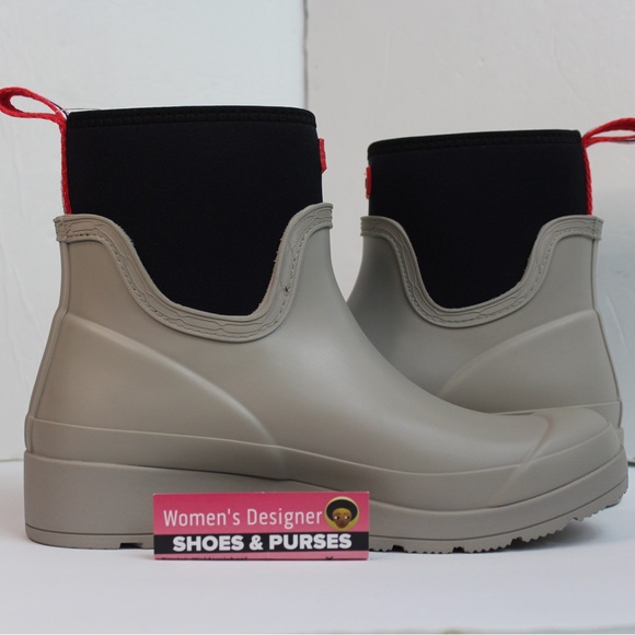 Hunter Women's Play Short Neoprene Rain Boots - Picture 7 of 10